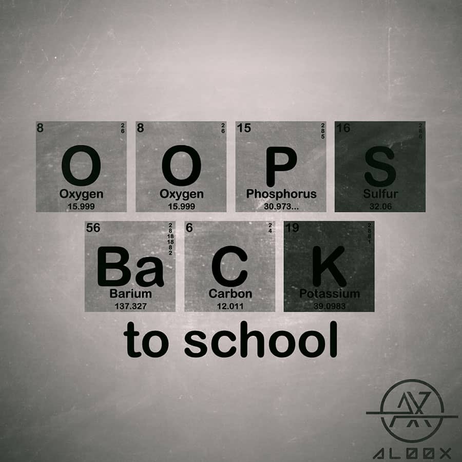 OOPS BACK To School