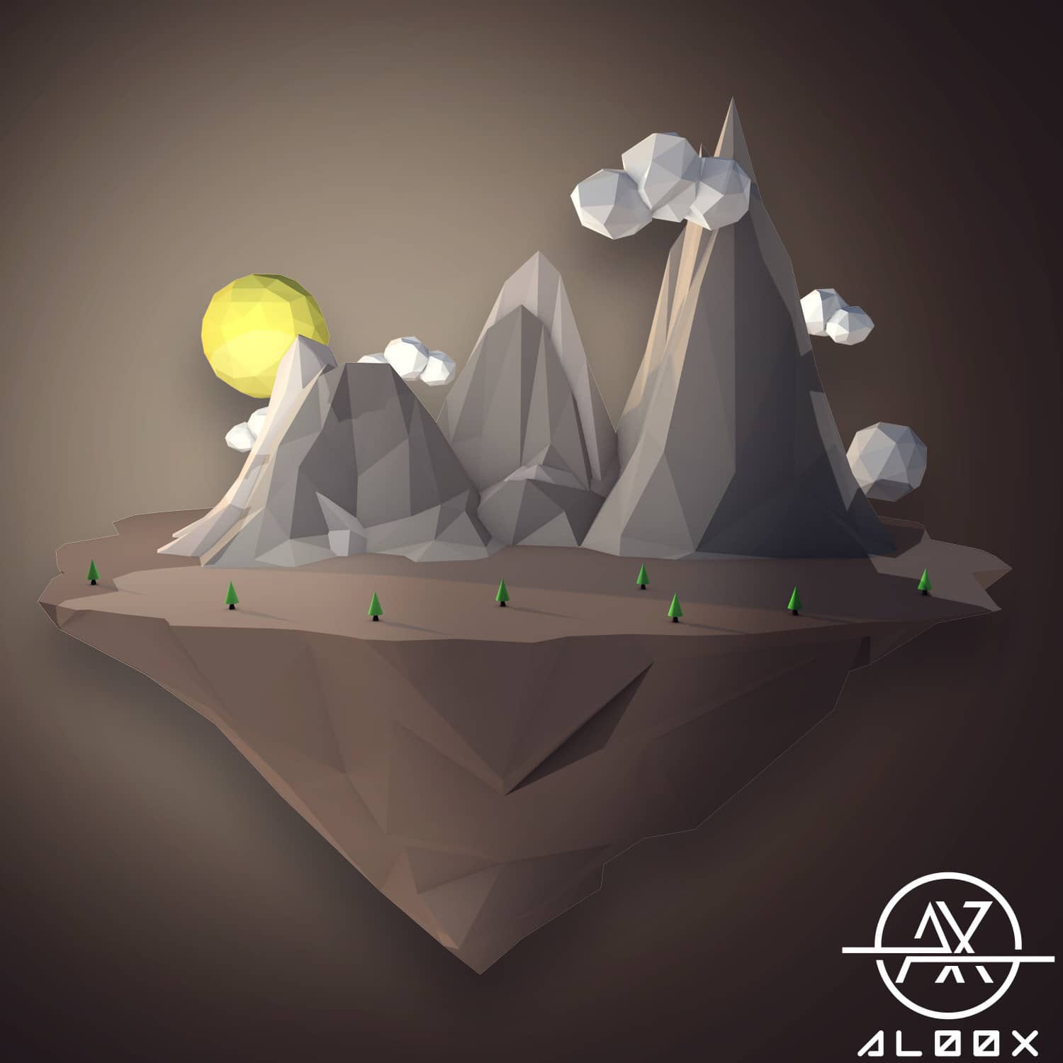 LowPoly Skyland